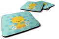Boy Lion Foam Coasters Set of 4 Cup Coasters for Indoor Outdoor, Tabletop Protection, Anti Slip, Mouse pad Material