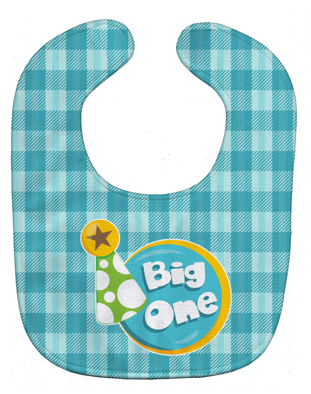 Boy Big One Baby Bib Easy-Clean Baby Bib Baby Feeding Accessory Baby Mealtime Essential, 10 x 13, Multicolor