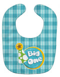 Boy Big One Baby Bib Easy-Clean Baby Bib Baby Feeding Accessory Baby Mealtime Essential, 10 x 13, Multicolor