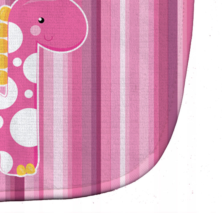 Girl Giraffe Baby Bib Easy-Clean Baby Bib Baby Feeding Accessory Baby Mealtime Essential, 10 x 13, Multicolor