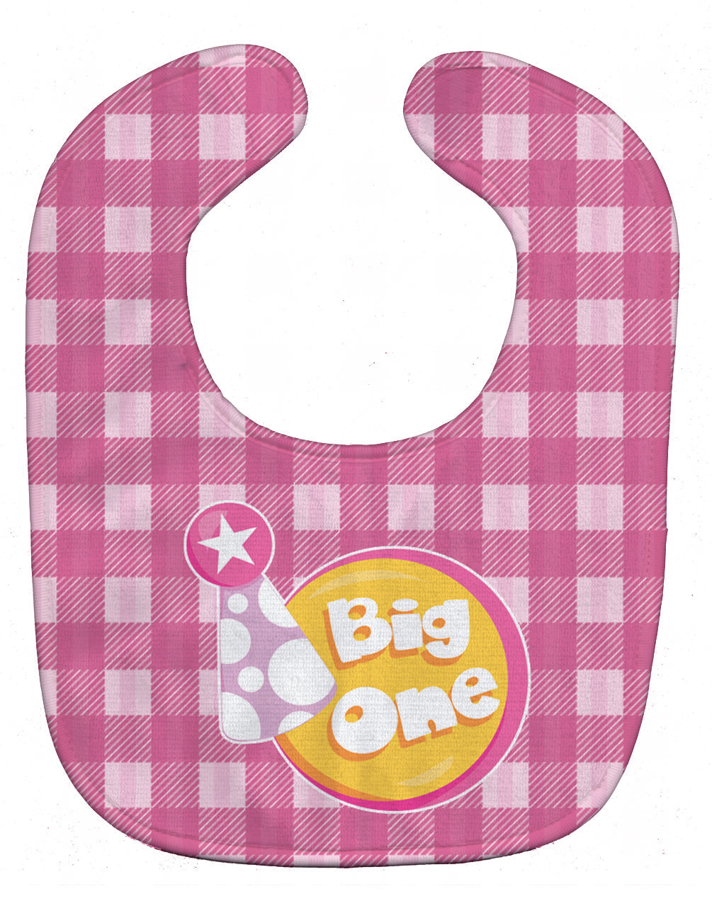 Girl Big One Baby Bib Easy-Clean Baby Bib Baby Feeding Accessory Baby Mealtime Essential, 10 x 13, Multicolor