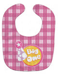 Girl Big One Baby Bib Easy-Clean Baby Bib Baby Feeding Accessory Baby Mealtime Essential, 10 x 13, Multicolor