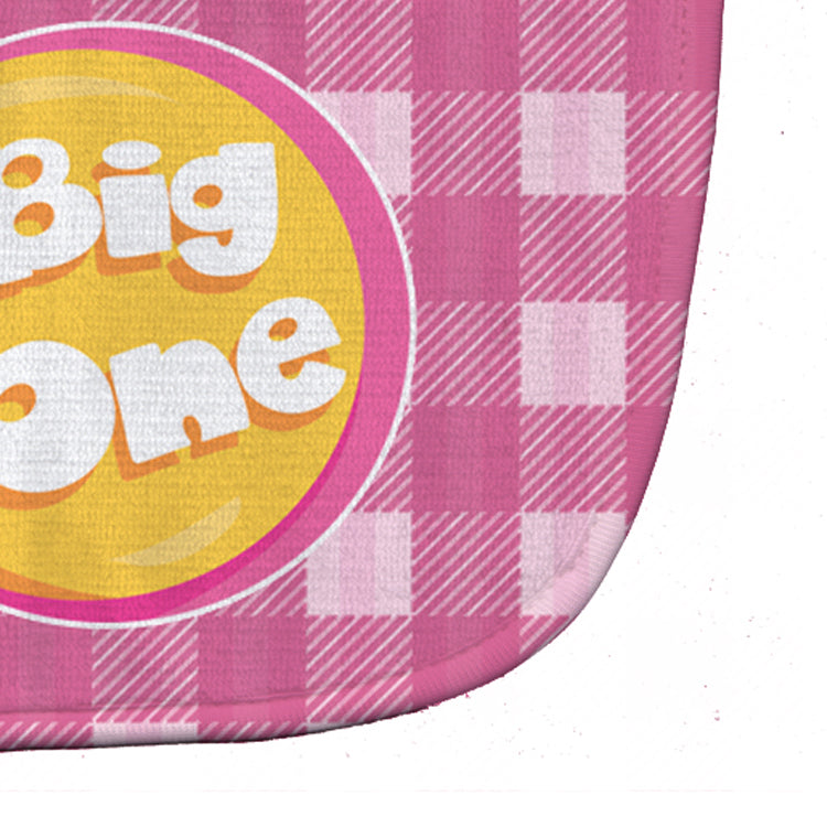Girl Big One Baby Bib Easy-Clean Baby Bib Baby Feeding Accessory Baby Mealtime Essential, 10 x 13, Multicolor