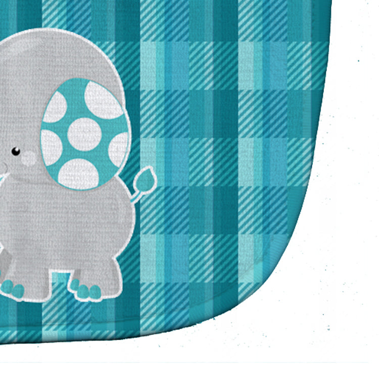 Elephant with Balloon Baby Bib Easy-Clean Baby Bib Baby Feeding Accessory Baby Mealtime Essential, 10 x 13, Multicolor