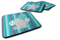 Grey Elephant with Balloon Foam Coasters Set of 4 Cup Coasters for Indoor Outdoor, Tabletop Protection, Anti Slip, Mouse pad Material