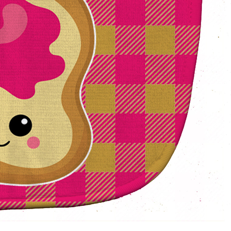 Jelly Toast Baby Bib Easy-Clean Baby Bib Baby Feeding Accessory Baby Mealtime Essential, 10 x 13, Multicolor