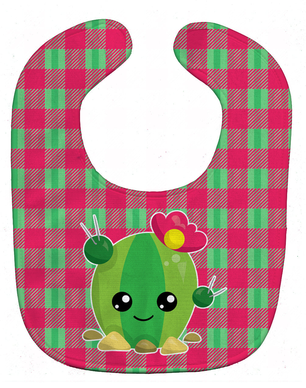Cactus Peace Out Baby Bib Easy-Clean Baby Bib Baby Feeding Accessory Baby Mealtime Essential, 10 x 13, Multicolor