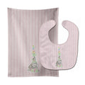 Circus Seal Baby Bib & Burp Cloth Easy-Clean Baby Bib Baby Feeding Accessory Baby Mealtime Essential
