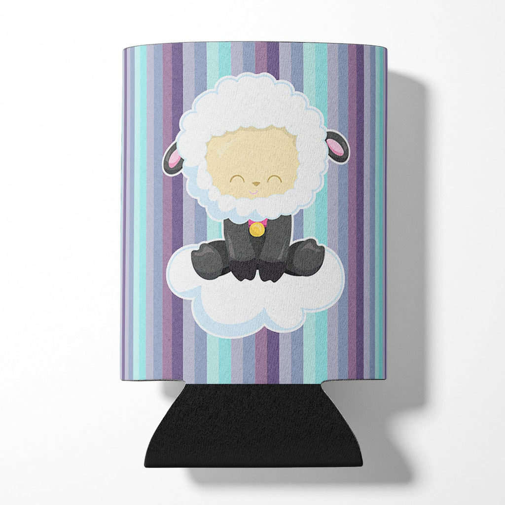Sheep on Cloud Can or Bottle Hugger Cooler Sleeve for Standard 12 oz Cans, Insulated Foam Beer & Soda Can Hugger Reusable