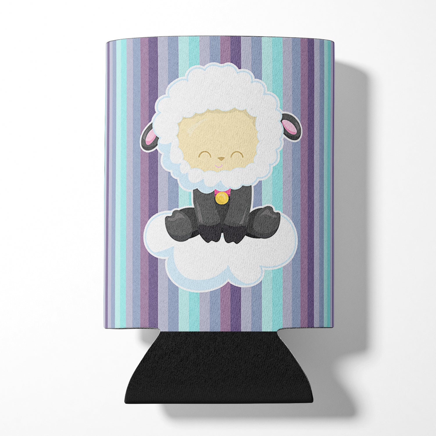 Sheep on Cloud Can or Bottle Hugger Cooler Sleeve for Standard 12 oz Cans, Insulated Foam Beer & Soda Can Hugger Reusable