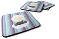 Sheep on Cloud Foam Coasters Set of 4 Cup Coasters for Indoor Outdoor, Tabletop Protection, Anti Slip, Mouse pad Material