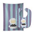 Sheep on Cloud Baby Bib & Burp Cloth Easy-Clean Baby Bib Baby Feeding Accessory Baby Mealtime Essential