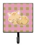 Kitten Sleeping Leash or Key Holder Wall Hooks, Key Hooks Holder, Coat Rack Wall Mount, Coat Hooks, Hooks for Hanging Keys, Towels, Aprons, Leashes