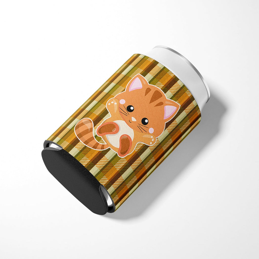 Hooray Kitten Can or Bottle Hugger Cooler Sleeve for Standard 12 oz Cans, Insulated Foam Beer & Soda Can Hugger Reusable