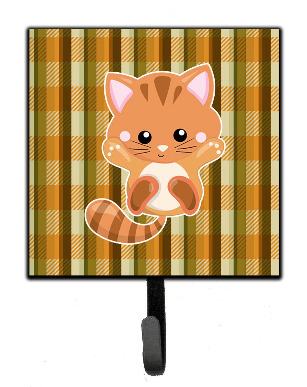 Hooray Kitten Leash or Key Holder Wall Hooks, Key Hooks Holder, Coat Rack Wall Mount, Coat Hooks, Hooks for Hanging Keys, Towels, Aprons, Leashes