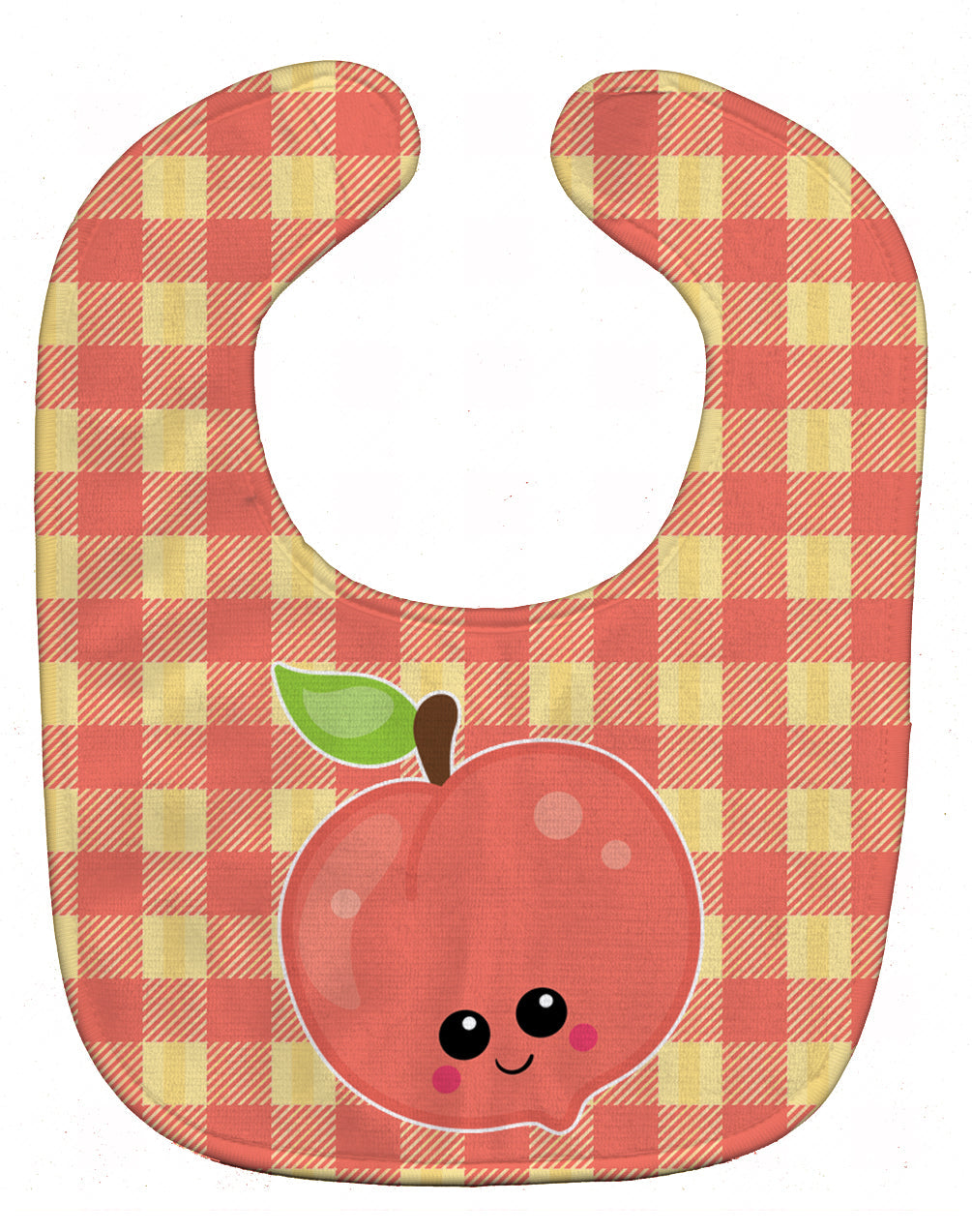 Perfectly Peach Baby Bib Easy-Clean Baby Bib Baby Feeding Accessory Baby Mealtime Essential, 10 x 13, Multicolor