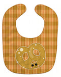 Pretzel Baby Bib Easy-Clean Baby Bib Baby Feeding Accessory Baby Mealtime Essential, 10 x 13, Multicolor