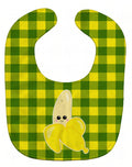 Going Bananas Baby Bib Easy-Clean Baby Bib Baby Feeding Accessory Baby Mealtime Essential, 10 x 13, Multicolor