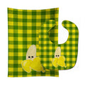 Going Bananas Baby Bib & Burp Cloth Easy-Clean Baby Bib Baby Feeding Accessory Baby Mealtime Essential