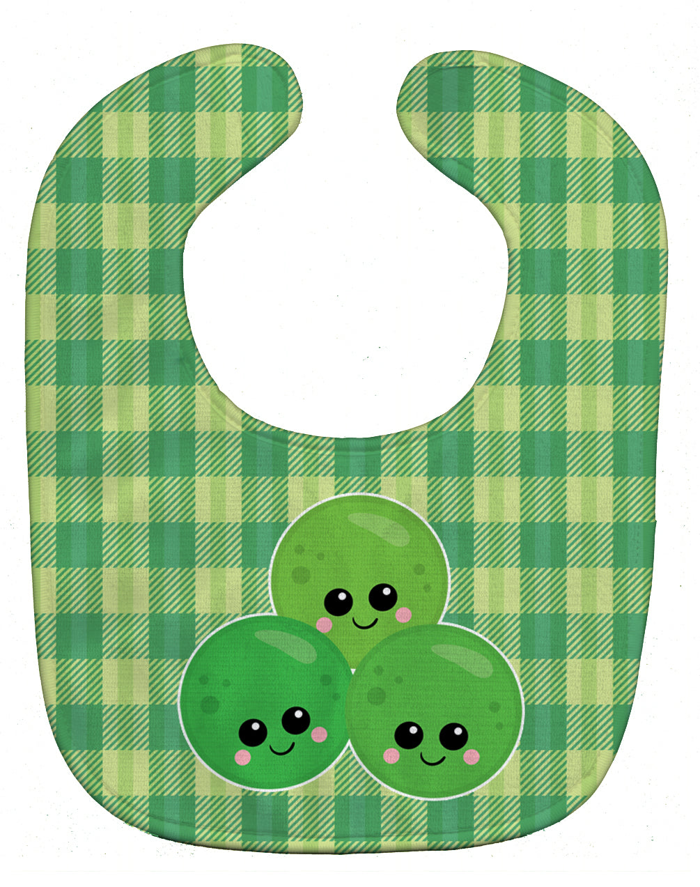 Three Peas Baby Bib Easy-Clean Baby Bib Baby Feeding Accessory Baby Mealtime Essential, 10 x 13, Multicolor