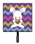 Easter Rabbit with Chocolate Heart Leash or Key Holder Wall Hooks, Key Hooks Holder, Coat Rack Wall Mount, Coat Hooks, Hooks for Hanging Keys, Towels, Aprons, Leashes