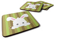 Easter Rabbit Hole Foam Coasters Set of 4 Cup Coasters for Indoor Outdoor, Tabletop Protection, Anti Slip, Mouse pad Material