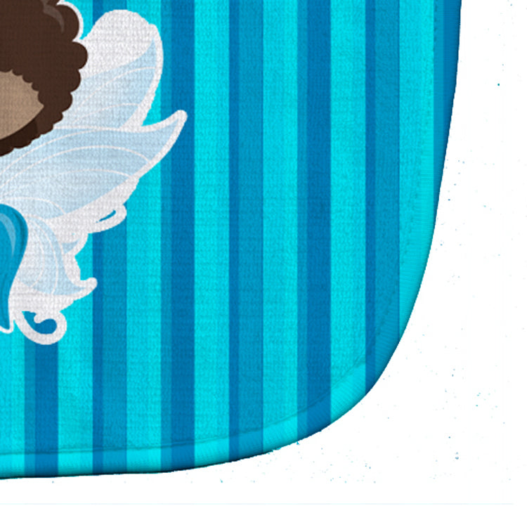 Fairy Blue Stripes Baby Bib Easy-Clean Baby Bib Baby Feeding Accessory Baby Mealtime Essential, 10 x 13, Multicolor