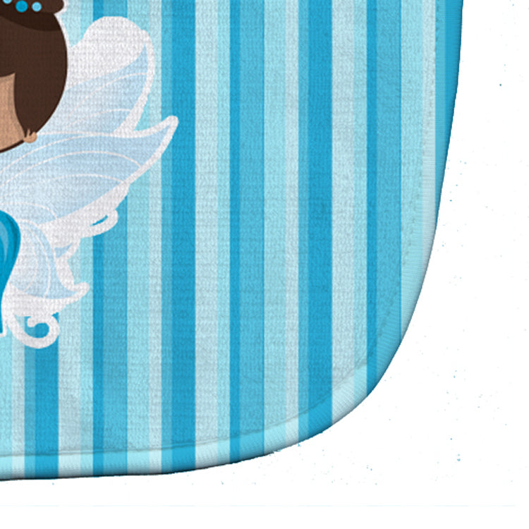 Fairy Blue Stripes Baby Bib Easy-Clean Baby Bib Baby Feeding Accessory Baby Mealtime Essential, 10 x 13, Multicolor