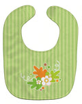 Fall Leaves Baby Bib Easy-Clean Baby Bib Baby Feeding Accessory Baby Mealtime Essential, 10 x 13, Multicolor