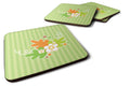 Fall Leaves Foam Coasters Set of 4 Cup Coasters for Indoor Outdoor, Tabletop Protection, Anti Slip, Mouse pad Material