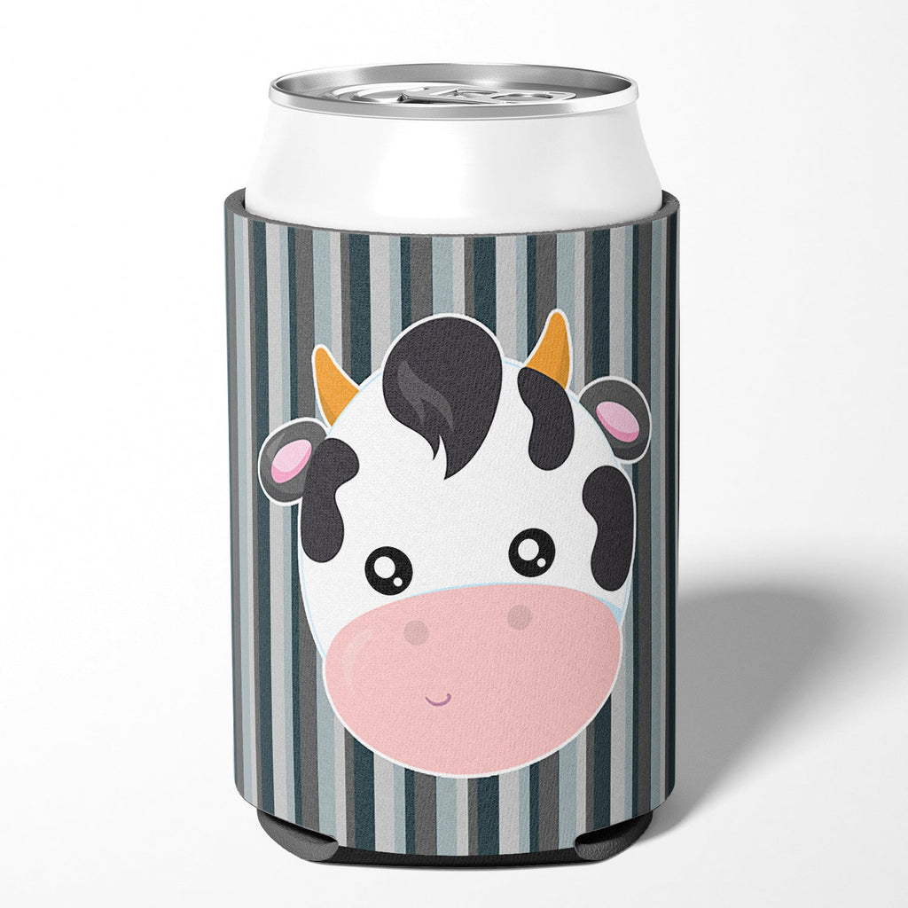 Cow Face Can or Bottle Hugger Cooler Sleeve for Standard 12 oz Cans, Insulated Foam Beer & Soda Can Hugger Reusable