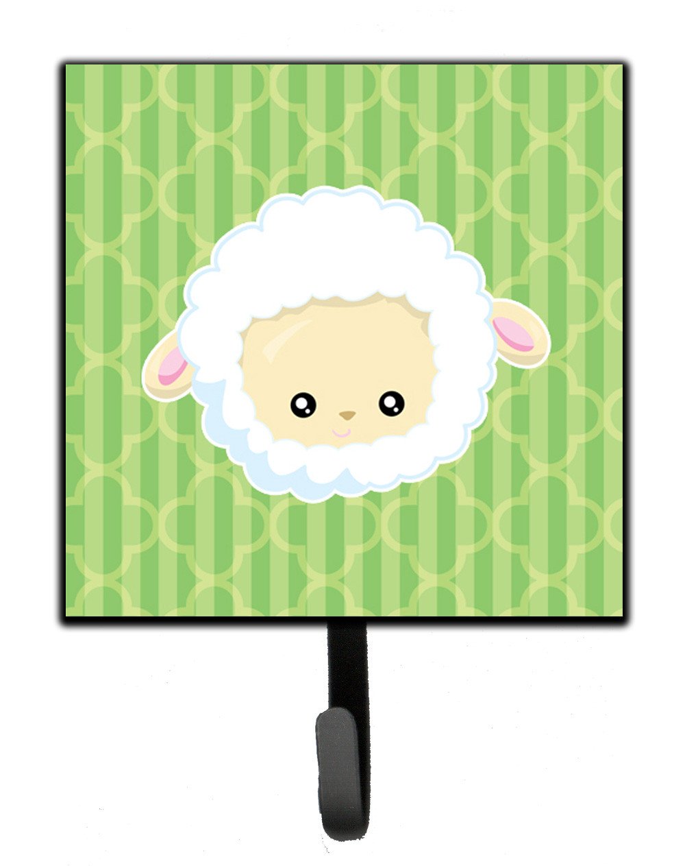 Sheep Lamb Face Leash or Key Holder Wall Hooks, Key Hooks Holder, Coat Rack Wall Mount, Coat Hooks, Hooks for Hanging Keys, Towels, Aprons, Leashes