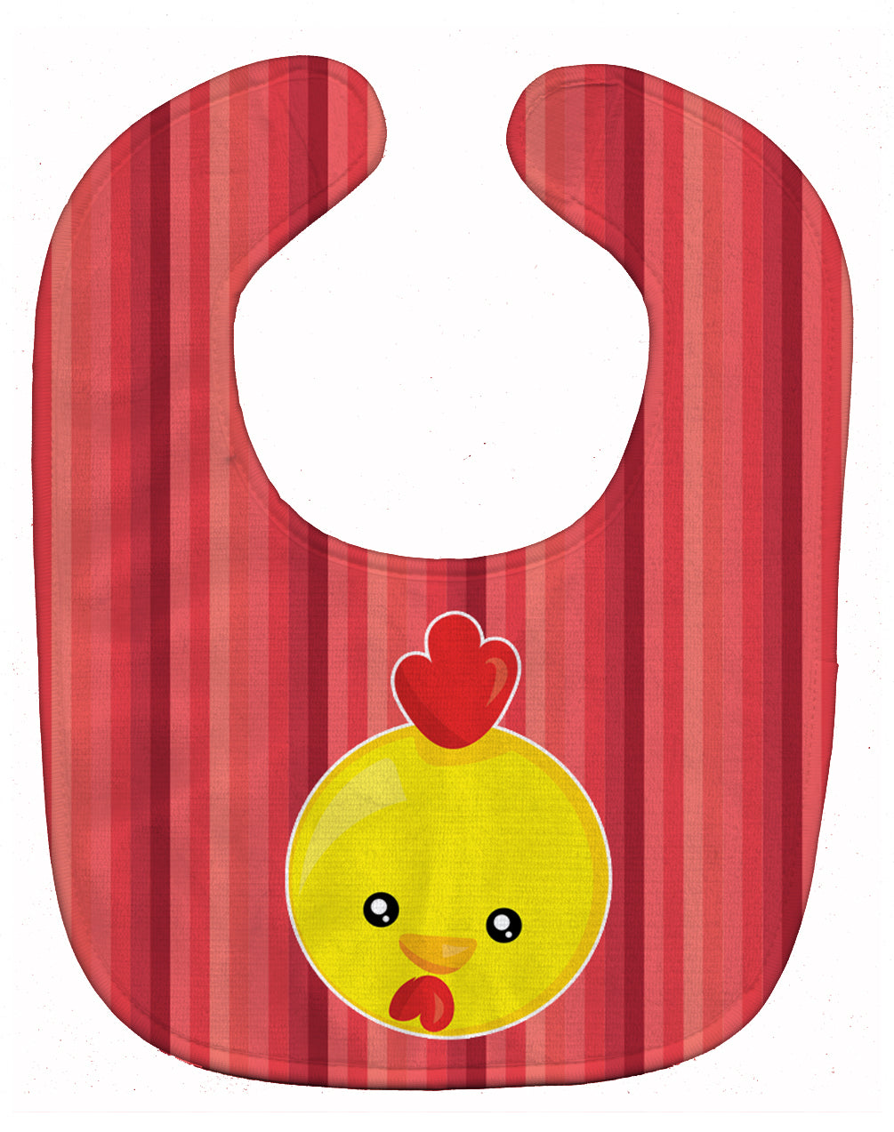 Chicken Face Baby Bib Easy-Clean Baby Bib Baby Feeding Accessory Baby Mealtime Essential, 10 x 13, Multicolor