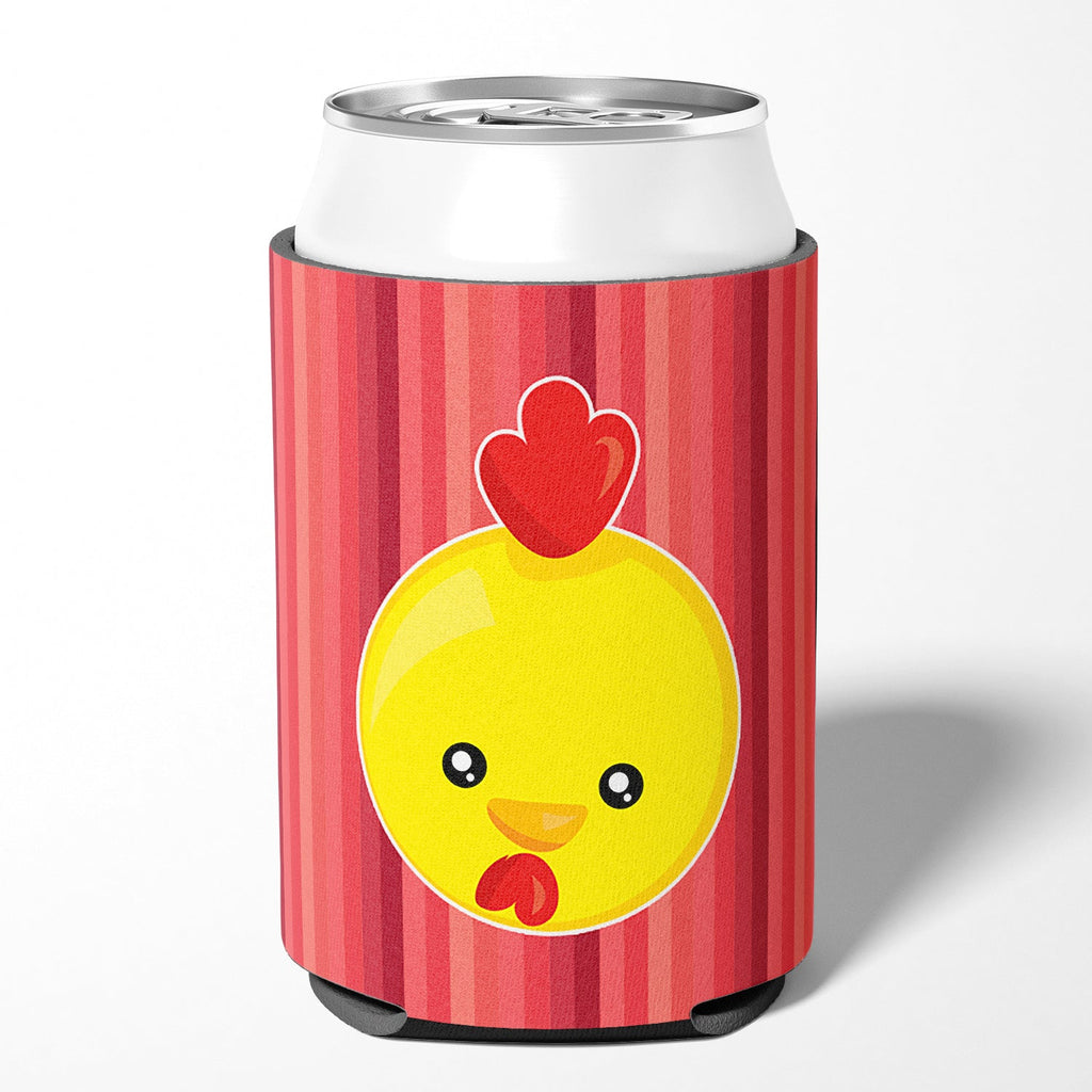 Chicken Face Can or Bottle Hugger Cooler Sleeve for Standard 12 oz Cans, Insulated Foam Beer & Soda Can Hugger Reusable