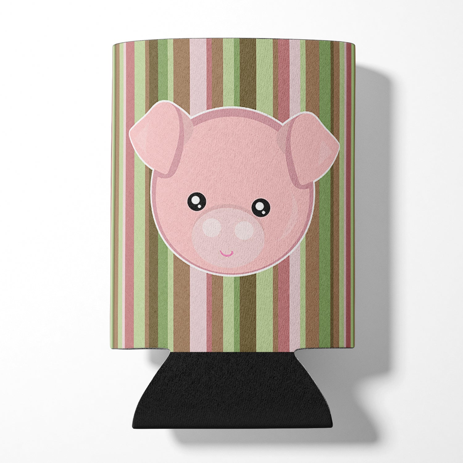 Pig Face Can or Bottle Hugger Cooler Sleeve for Standard 12 oz Cans, Insulated Foam Beer & Soda Can Hugger Reusable