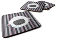 Black Sheep Lamb Face  Foam Coasters Set of 4 Cup Coasters for Indoor Outdoor, Tabletop Protection, Anti Slip, Mouse pad Material