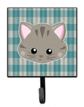 Kitten Face  Leash or Key Holder Wall Hooks, Key Hooks Holder, Coat Rack Wall Mount, Coat Hooks, Hooks for Hanging Keys, Towels, Aprons, Leashes