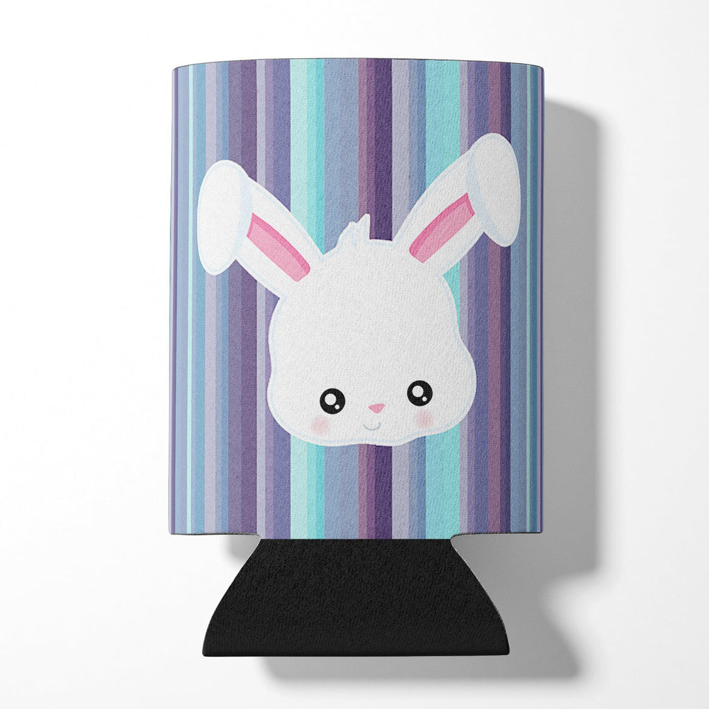 Rabbit Face Can or Bottle Hugger Cooler Sleeve for Standard 12 oz Cans, Insulated Foam Beer & Soda Can Hugger Reusable