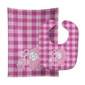 Elephant and Baby Baby Bib & Burp Cloth Easy-Clean Baby Bib Baby Feeding Accessory Baby Mealtime Essential