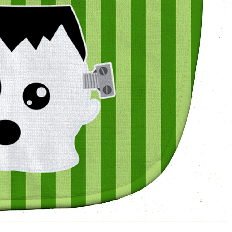 Halloween Ghost Frankenstein Baby Bib Easy-Clean Baby Bib Baby Feeding Accessory Baby Mealtime Essential, 10 x 13, Multicolor