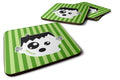 Halloween Ghost Frankenstein Foam Coasters Set of 4 Cup Coasters for Indoor Outdoor, Tabletop Protection, Anti Slip, Mouse pad Material