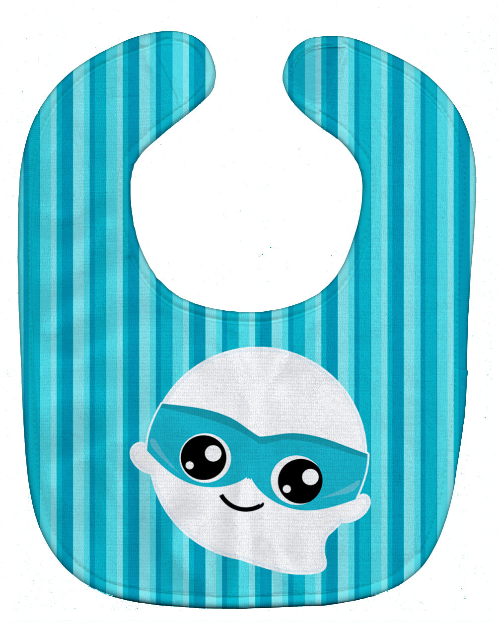 Halloween Ghost Superhero Baby Bib Easy-Clean Baby Bib Baby Feeding Accessory Baby Mealtime Essential, 10 x 13, Multicolor