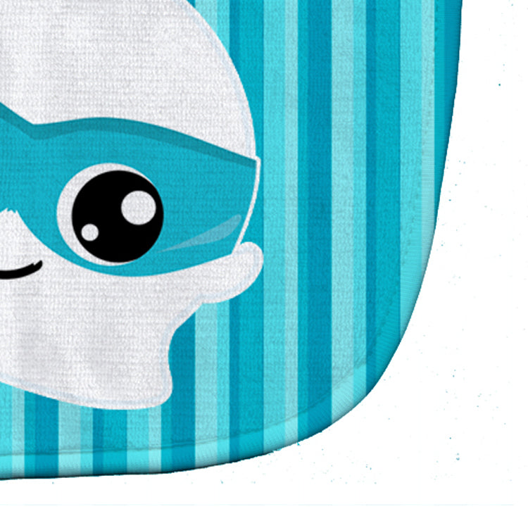 Halloween Ghost Superhero Baby Bib Easy-Clean Baby Bib Baby Feeding Accessory Baby Mealtime Essential, 10 x 13, Multicolor