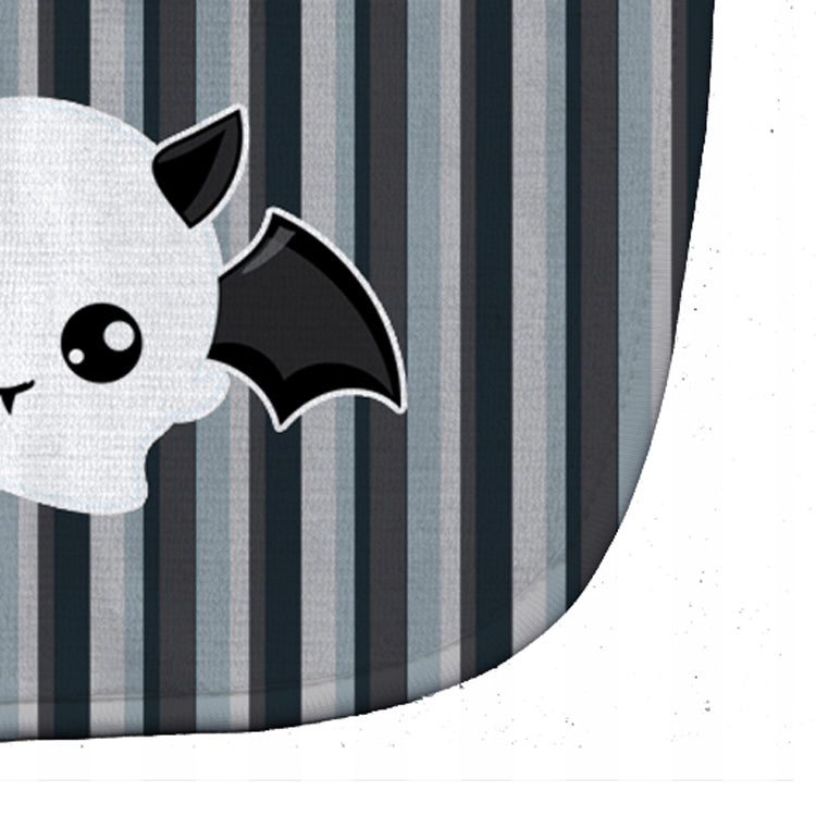 Halloween Ghost Bat Baby Bib Easy-Clean Baby Bib Baby Feeding Accessory Baby Mealtime Essential, 10 x 13, Multicolor