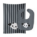 Halloween Ghost Bat Baby Bib & Burp Cloth Easy-Clean Baby Bib Baby Feeding Accessory Baby Mealtime Essential