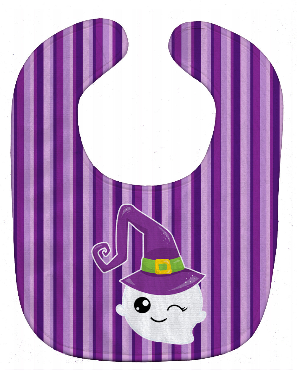 Halloween Ghost Witch Baby Bib Easy-Clean Baby Bib Baby Feeding Accessory Baby Mealtime Essential, 10 x 13, Multicolor