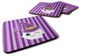 Halloween Ghost Witch Foam Coasters Set of 4 Cup Coasters for Indoor Outdoor, Tabletop Protection, Anti Slip, Mouse pad Material