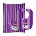 Halloween Ghost Witch Baby Bib & Burp Cloth Easy-Clean Baby Bib Baby Feeding Accessory Baby Mealtime Essential