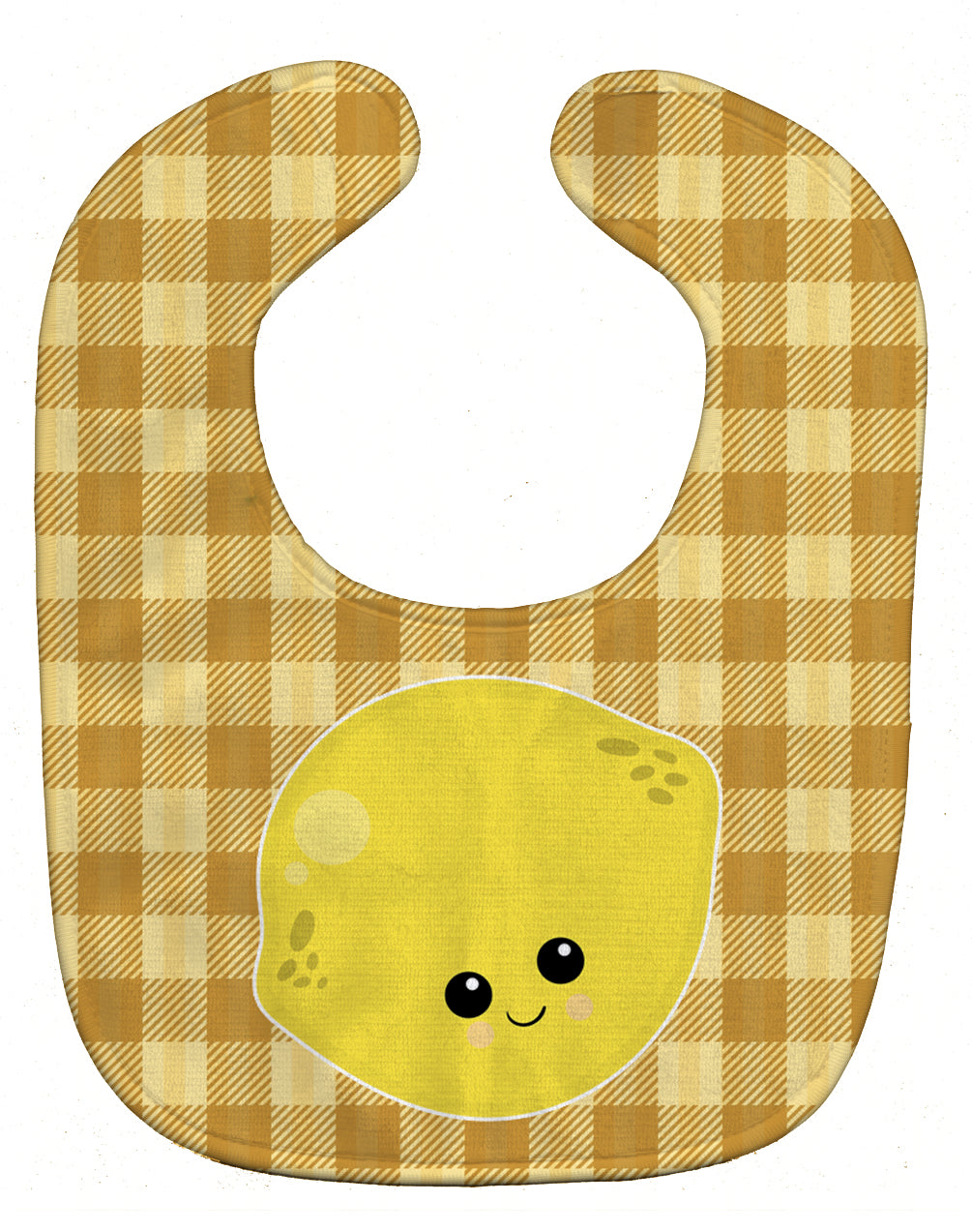 Lemon Face Baby Bib Easy-Clean Baby Bib Baby Feeding Accessory Baby Mealtime Essential, 10 x 13, Multicolor