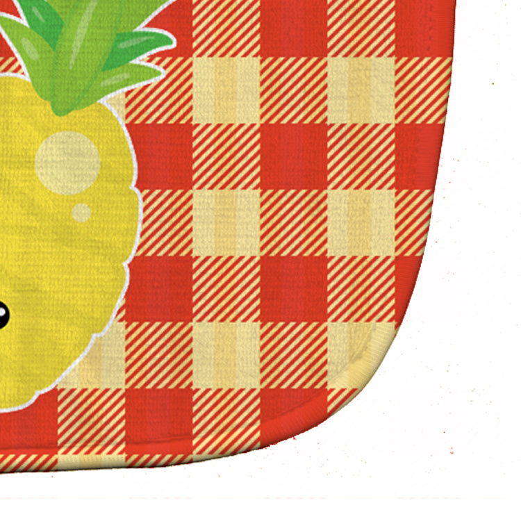 Pineapple Face Baby Bib Easy-Clean Baby Bib Baby Feeding Accessory Baby Mealtime Essential, 10 x 13, Multicolor